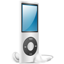 iPod Nano silver on icon